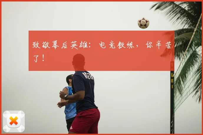 致敬幕后英雄：电竞教练，你辛苦了！