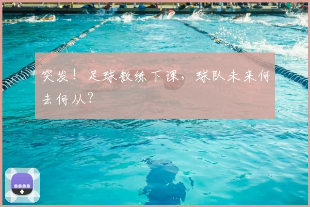 突发！足球教练下课，球队未来何去何从？